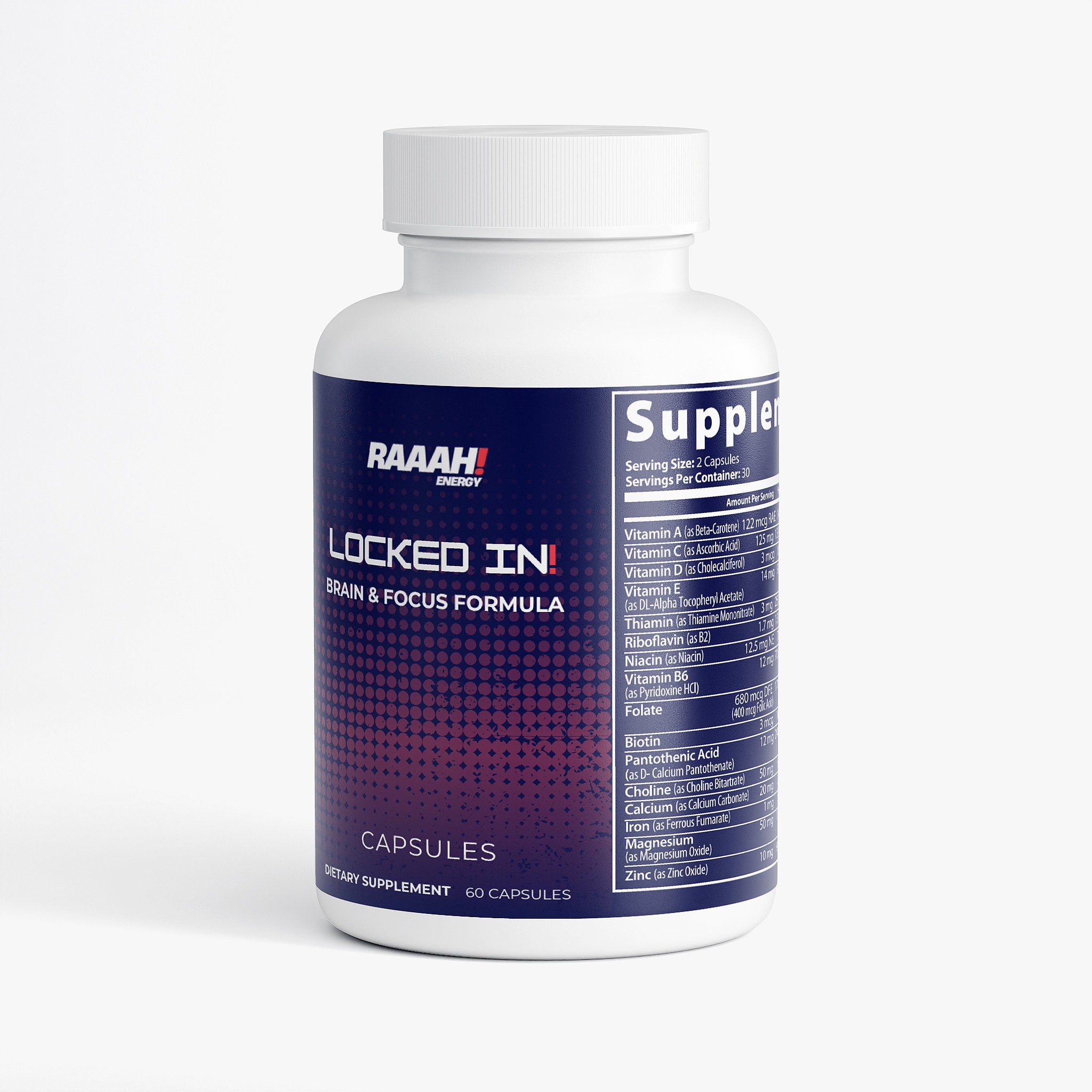 LOCKED IN! Brain & Focus Formula