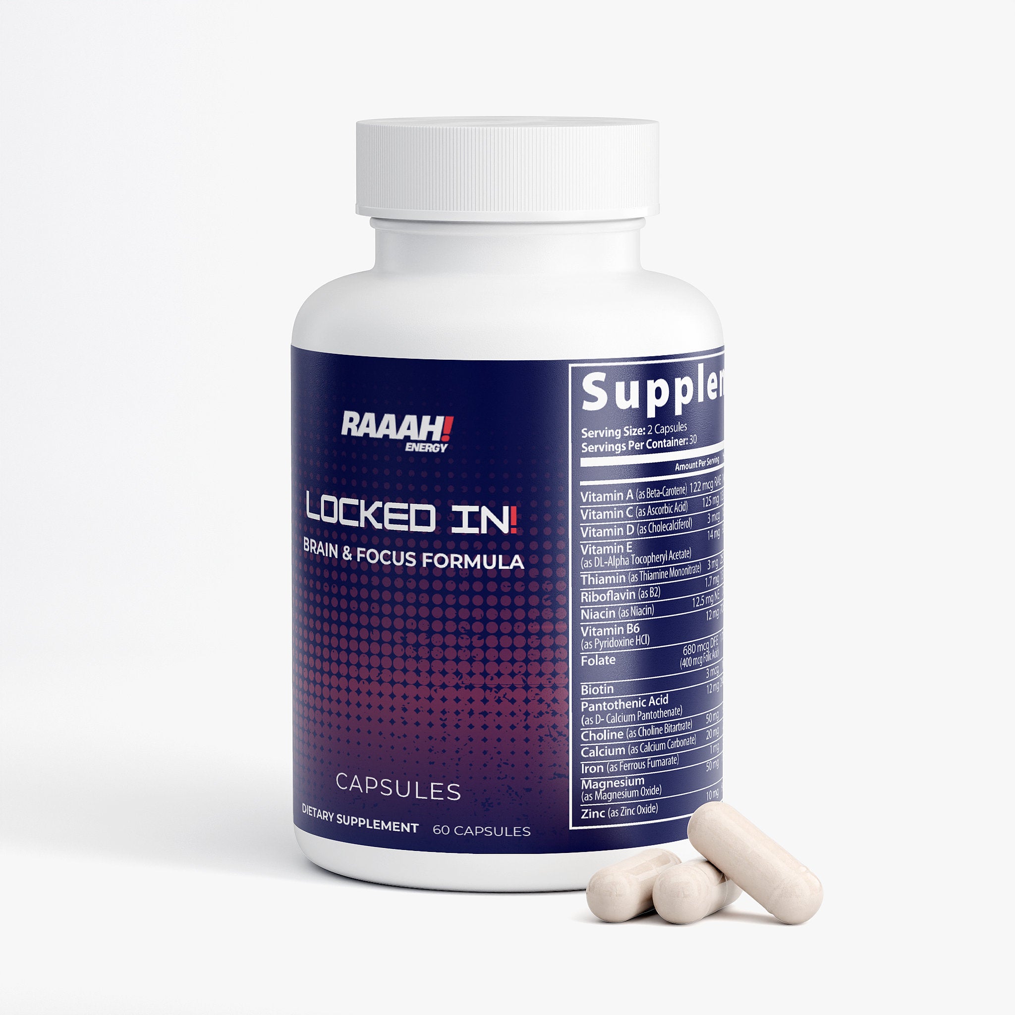 LOCKED IN! Brain & Focus Formula